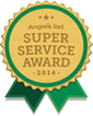 Icon of Angie's List Super Service Award for 2014.